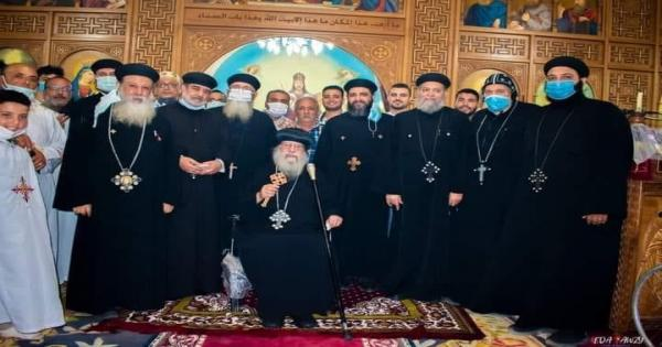 اليوم القمص ديمتريوس نصري يرأس العشية بنهضة كنيسة العذراء بمرسى مطروح