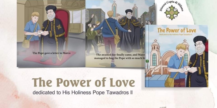 كتاب “قوة الحب” هدية شباب ميلانو للبابا تواضروس الثاني
